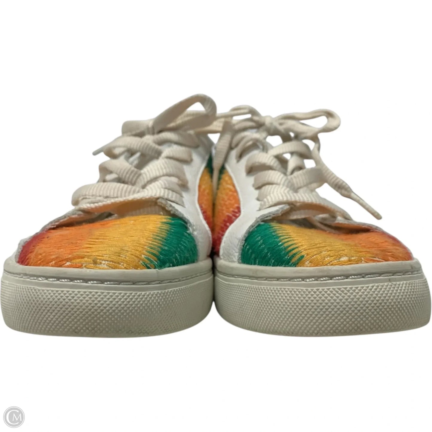 Shoes Sneakers By Soludos In Rainbow Print, Size: 8.5