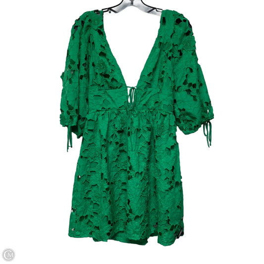 Dress Casual Short By Storia In Green, Size: M