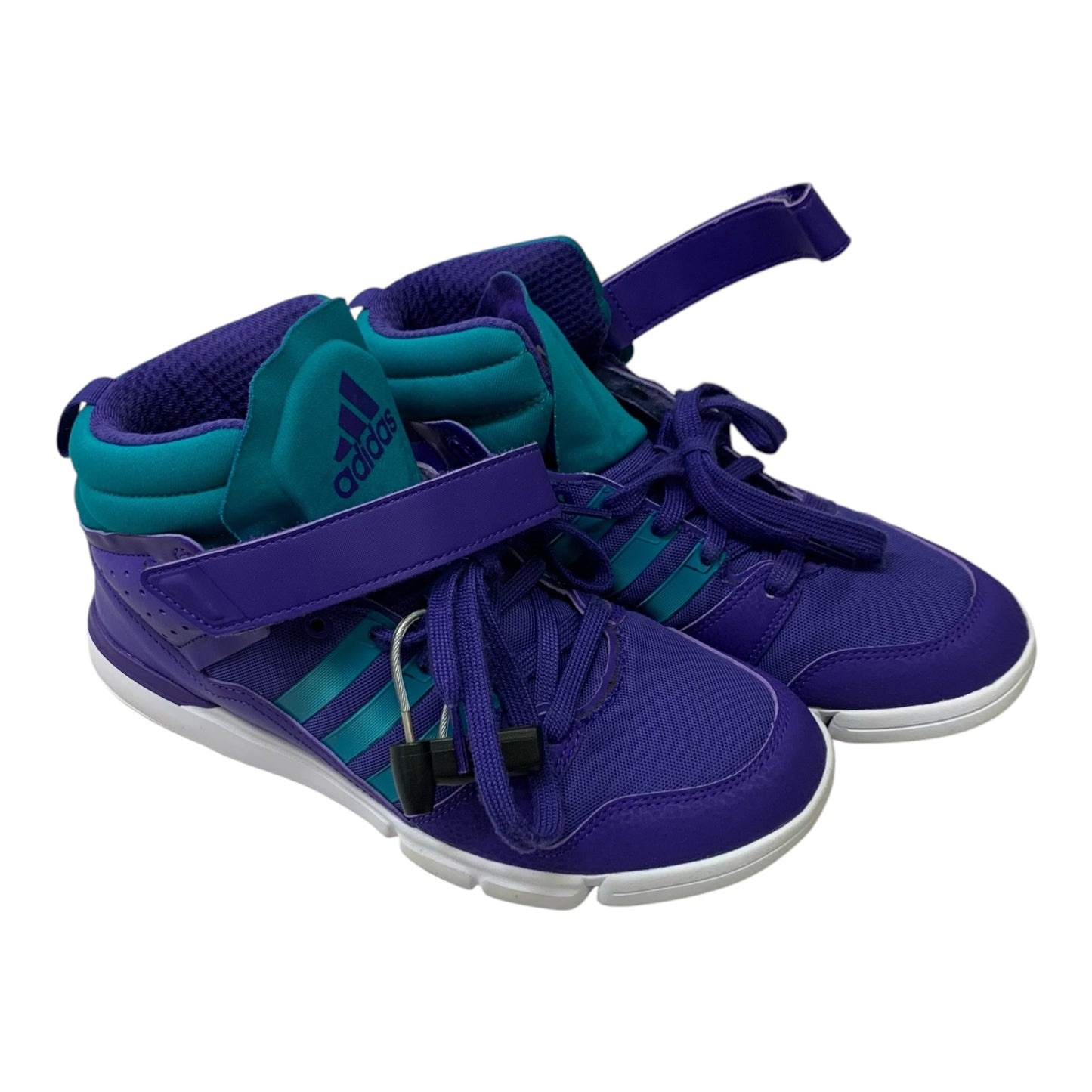 Shoes Sneakers By Adidas In Blue & Purple, Size: 7.5