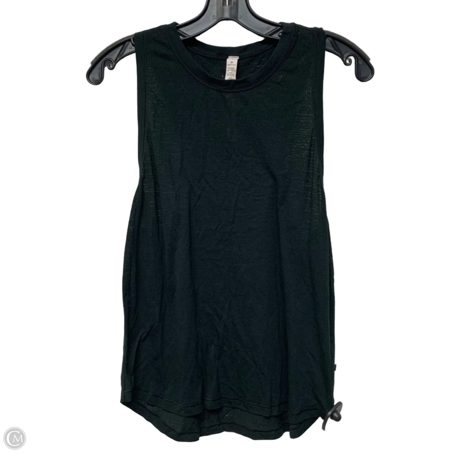 Athletic Tank Top By Lululemon In Black, Size: M