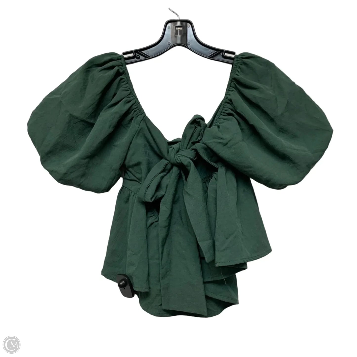 Top Short Sleeve By Mi Ami In Green, Size: S