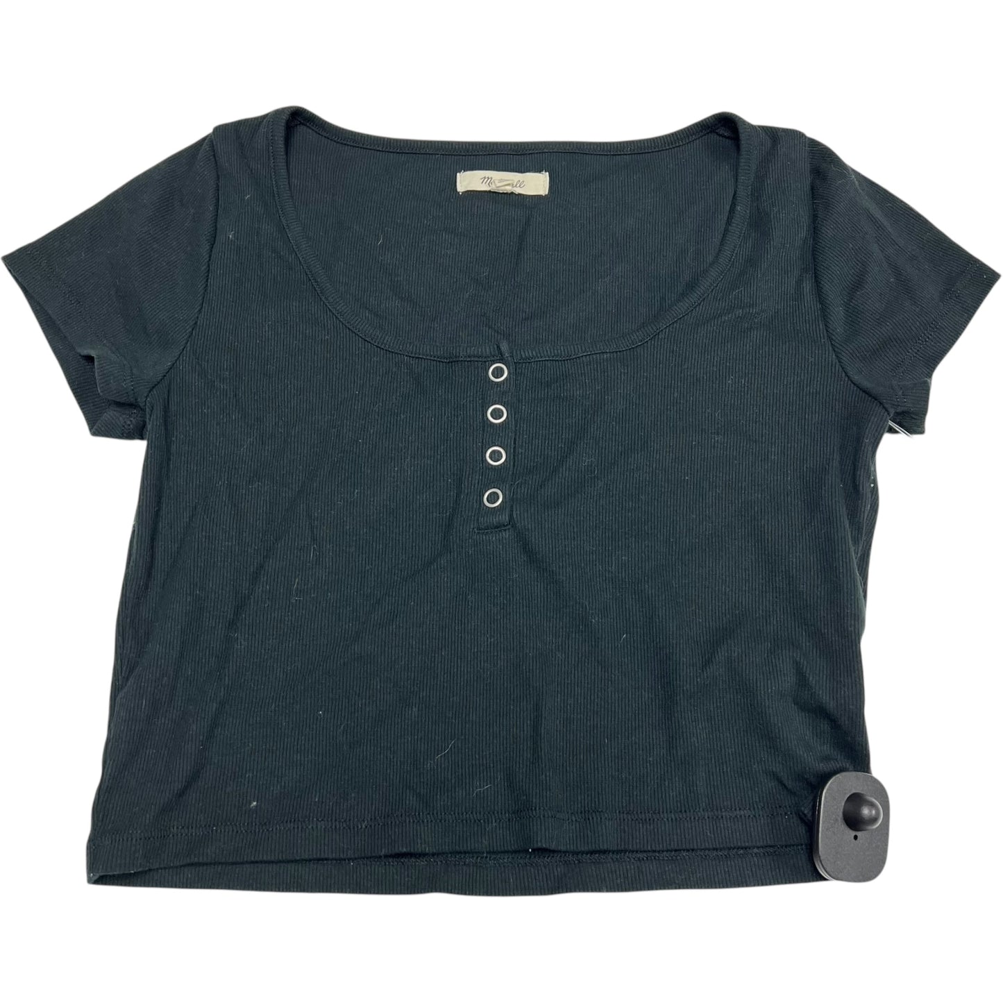 Top Short Sleeve By Madewell In Black, Size: S