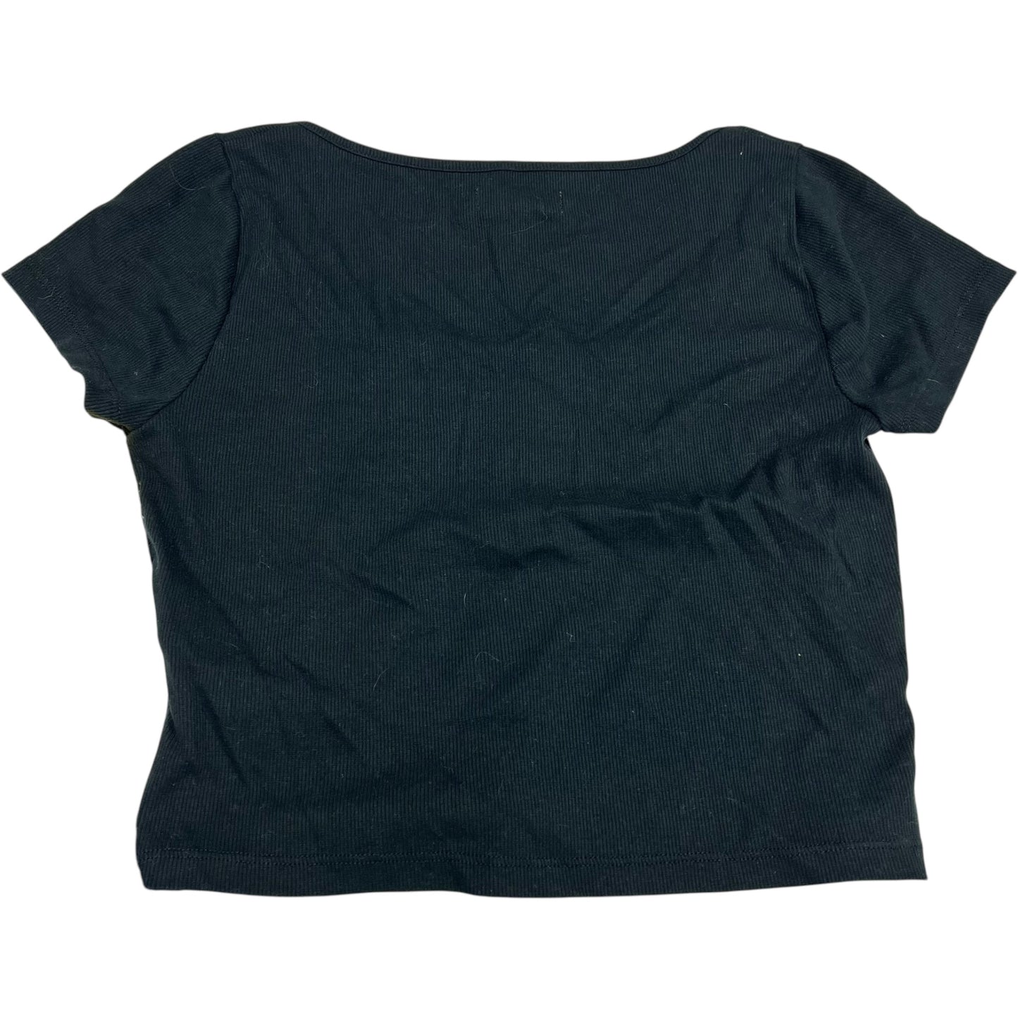 Top Short Sleeve By Madewell In Black, Size: S