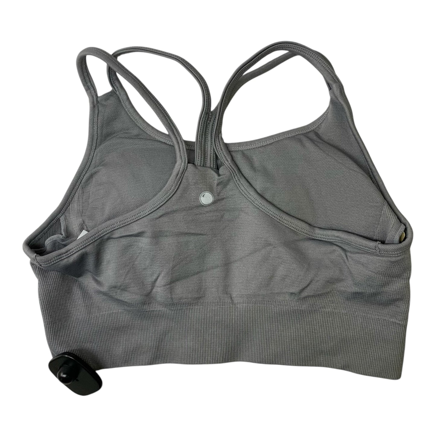 Athletic Bra By Yogalicious In Grey, Size: M