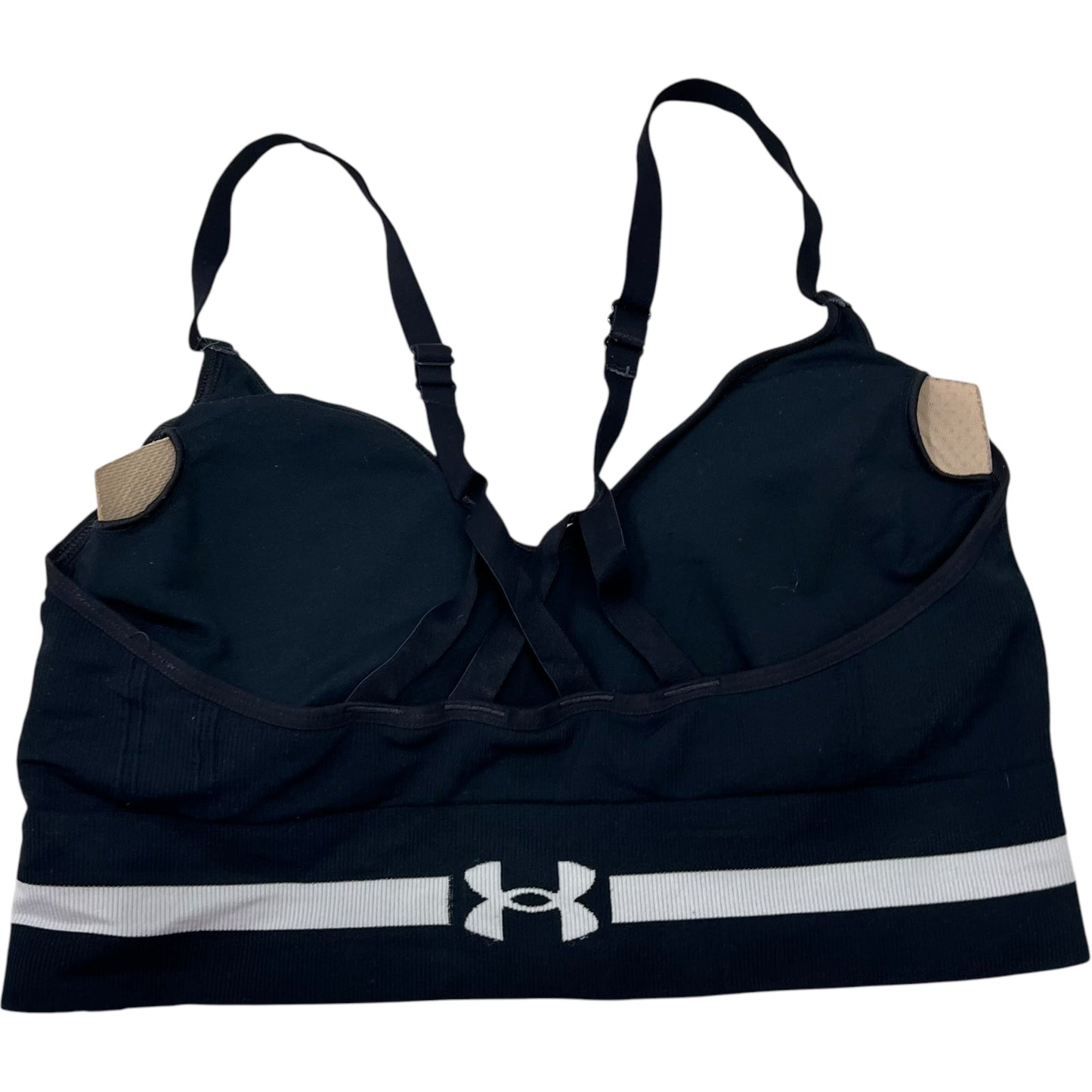 Athletic Bra By Under Armour In Black, Size: L