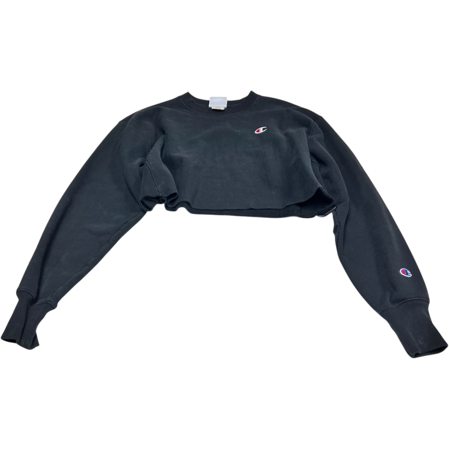 Athletic Sweatshirt Crewneck By Champion In Black, Size: M