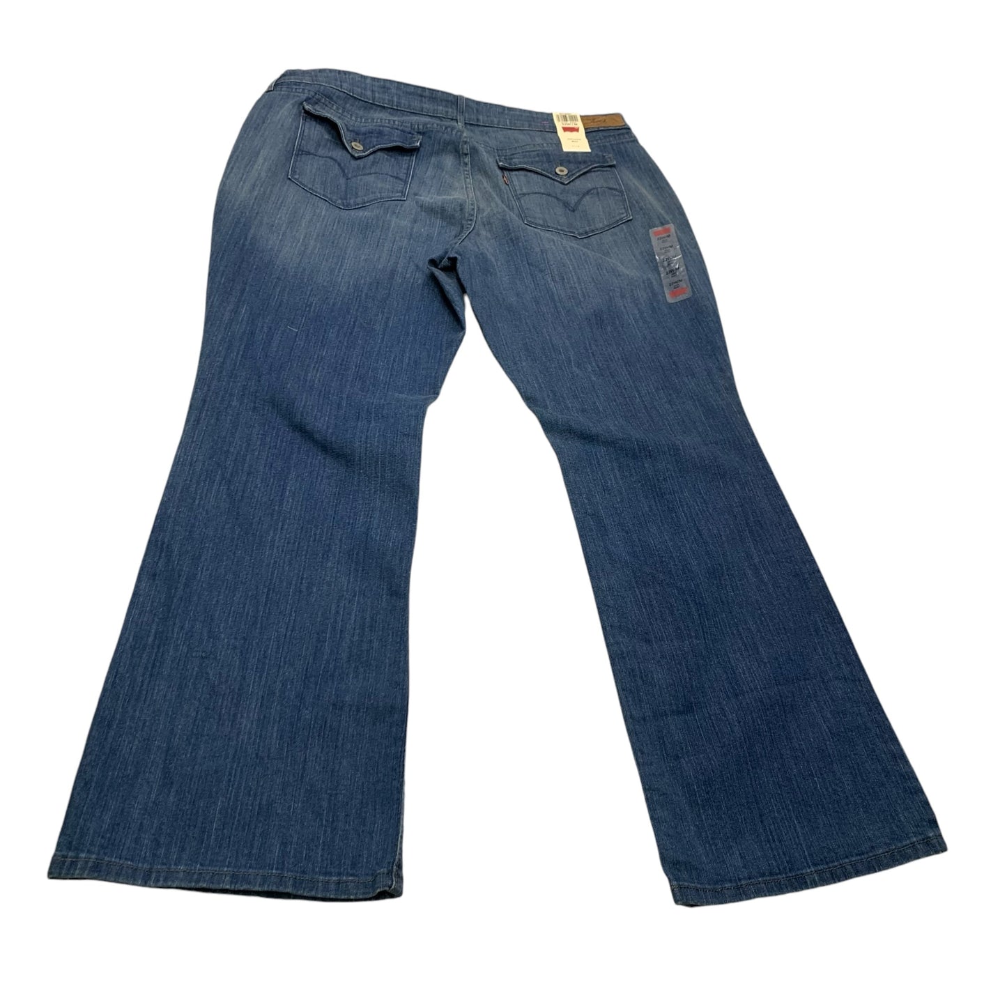 Jeans Boot Cut By Levis In Blue Denim, Size: 22