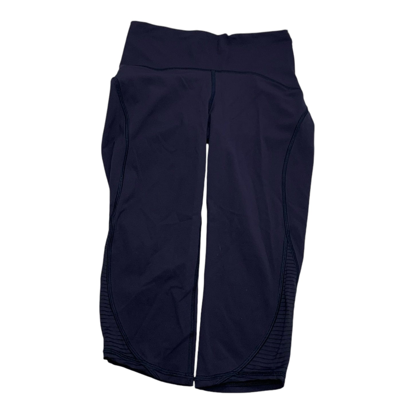 Athletic Capris By Lululemon In Navy, Size: S