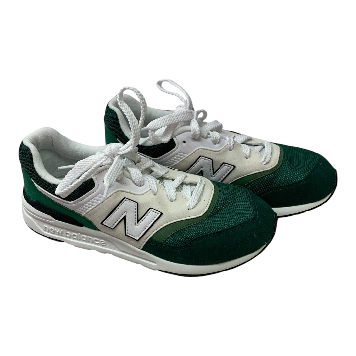 Shoes Sneakers By New Balance In Green, Size: 6.5