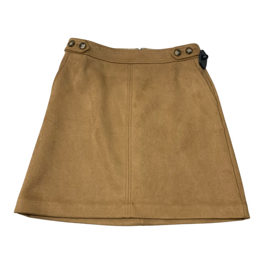 Skirt Mini & Short By Loft In Tan, Size: Xs