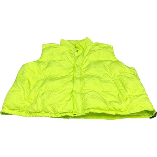 Vest Puffer & Quilted By A New Day In Green, Size: 4x