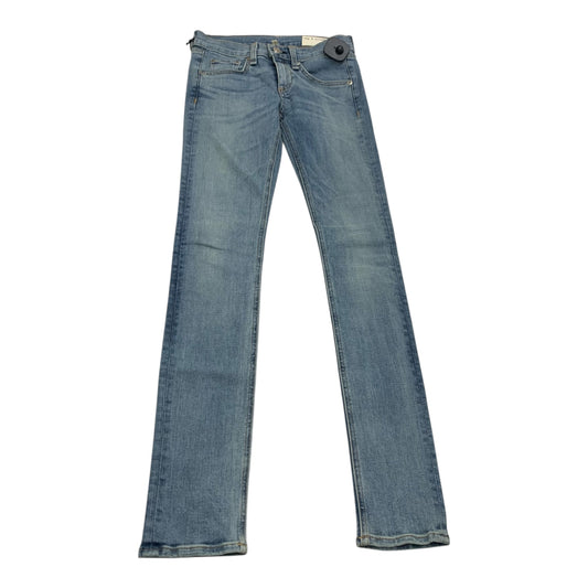 Jeans Designer By Rag & Bones Jeans In Blue Denim, Size: 2