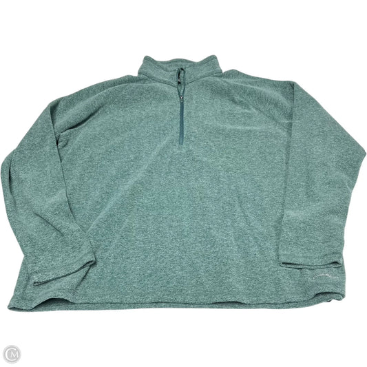 Athletic Jacket By Eddie Bauer In Blue, Size: 2x