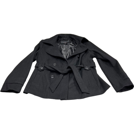 Coat Wool By Giacca In Black, Size: L