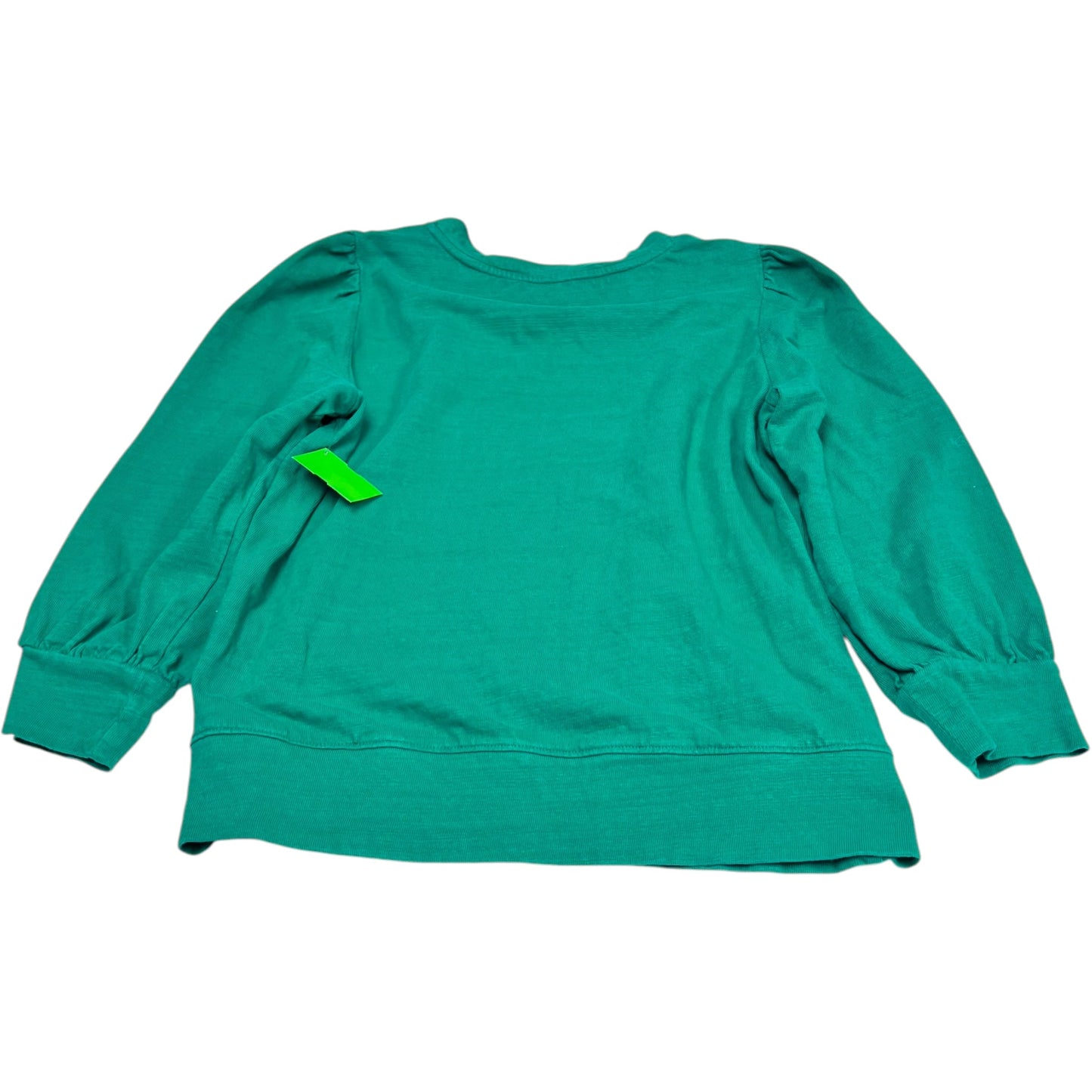 Top Long Sleeve By Loft In Green, Size: L