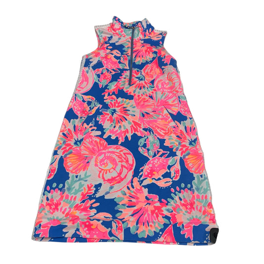 Dress Designer By Lilly Pulitzer In Blue & Pink, Size: Xxs