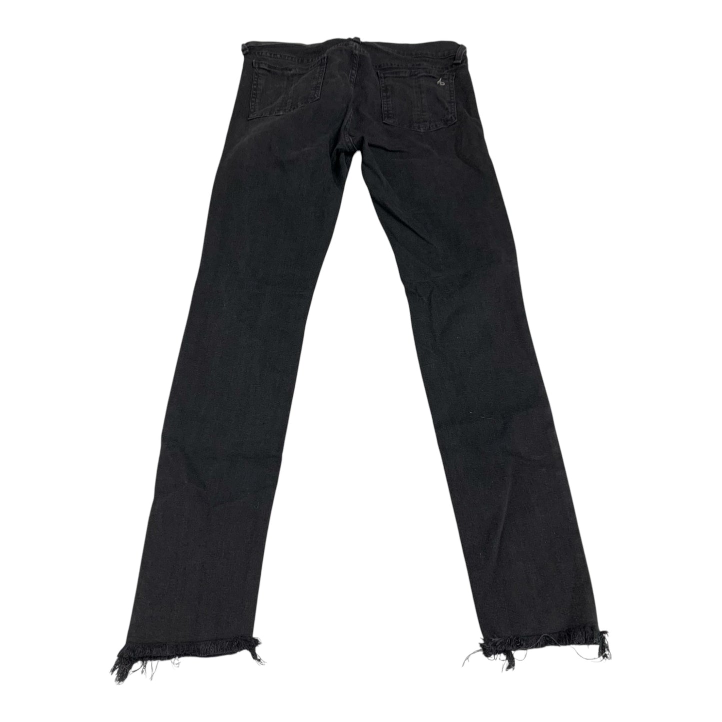 Jeans Designer By Rag & Bones Jeans In Black Denim, Size: 12