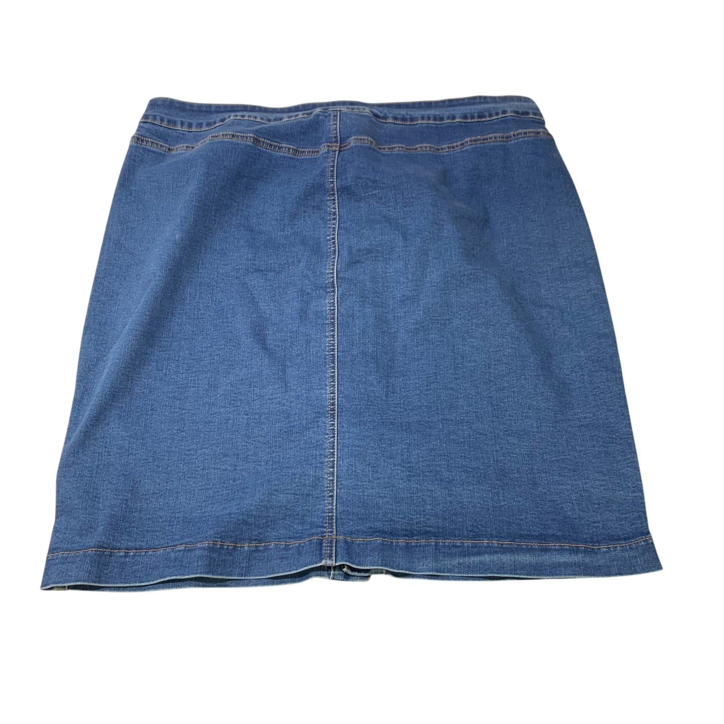 Skirt Mini & Short By Forever 21 In Blue Denim, Size: 1x