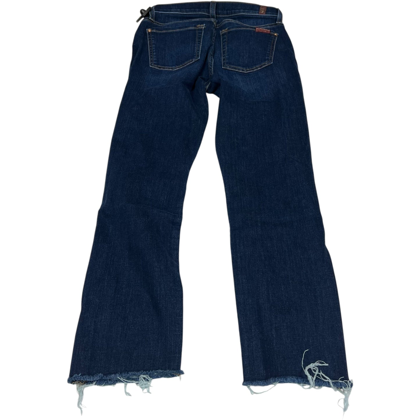 Jeans Skinny By 7 For All Mankind In Blue Denim, Size: 2