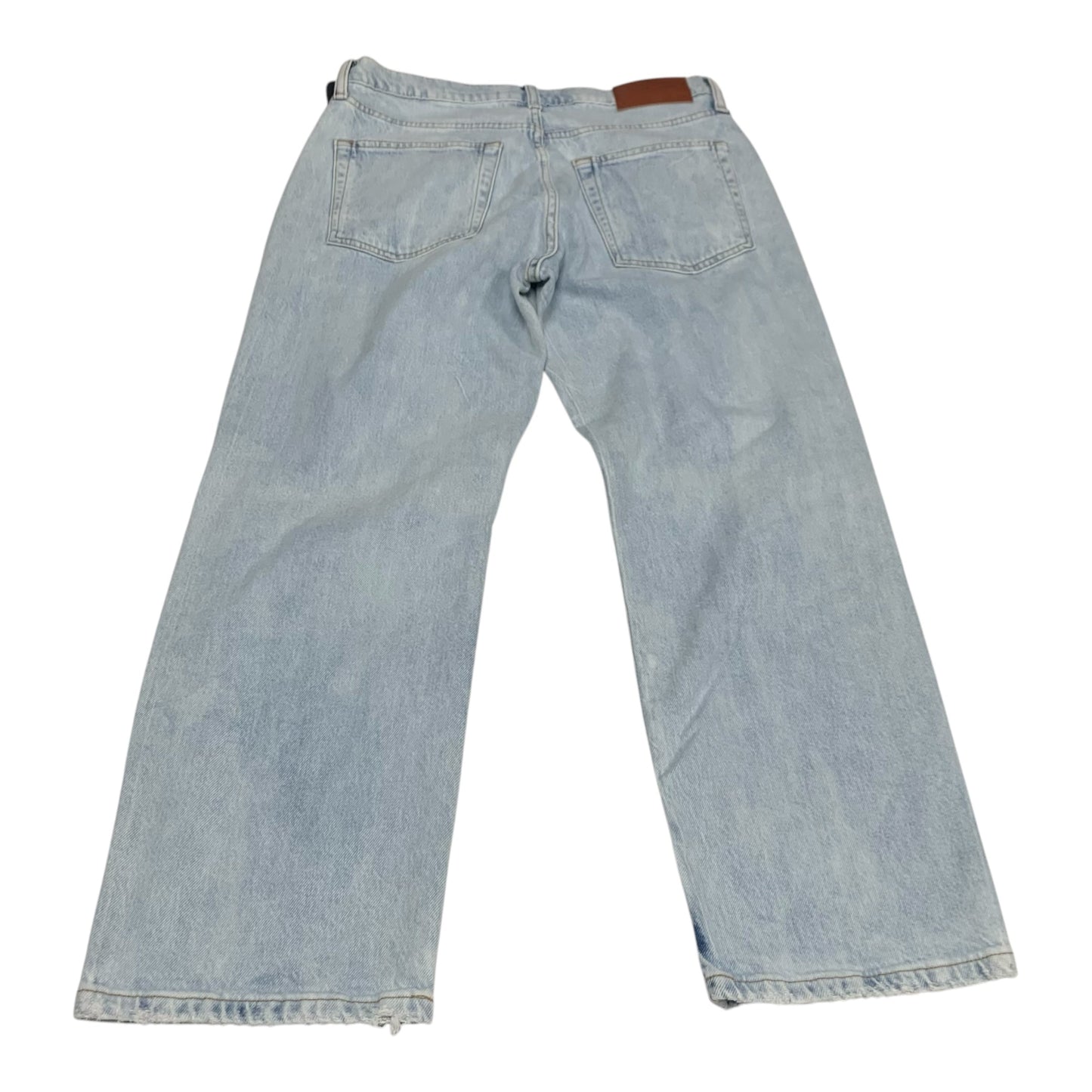 Jeans Straight By Lucky Brand In Blue Denim, Size: 4