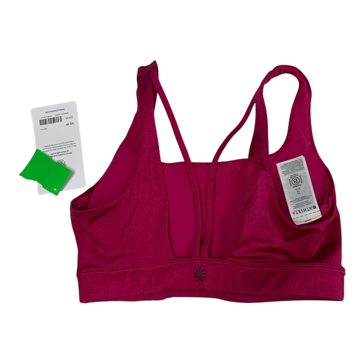 Athletic Bra By Athleta In Pink, Size: Xs