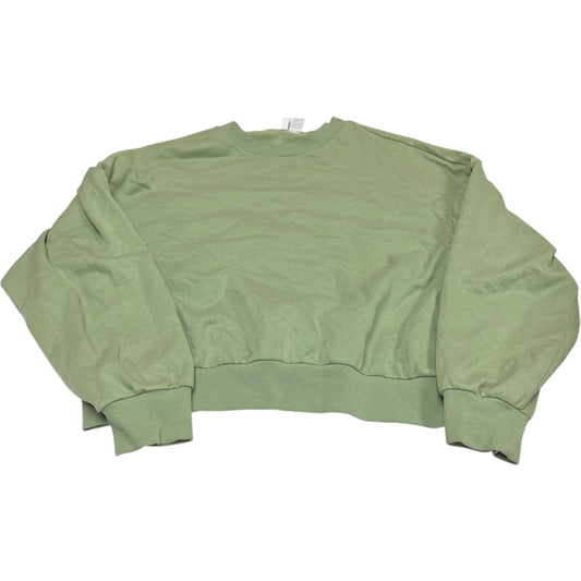 Sweatshirt Crewneck By Divided In Green, Size: L