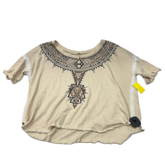 Beige  Top Short Sleeve By Free People  Size: M
