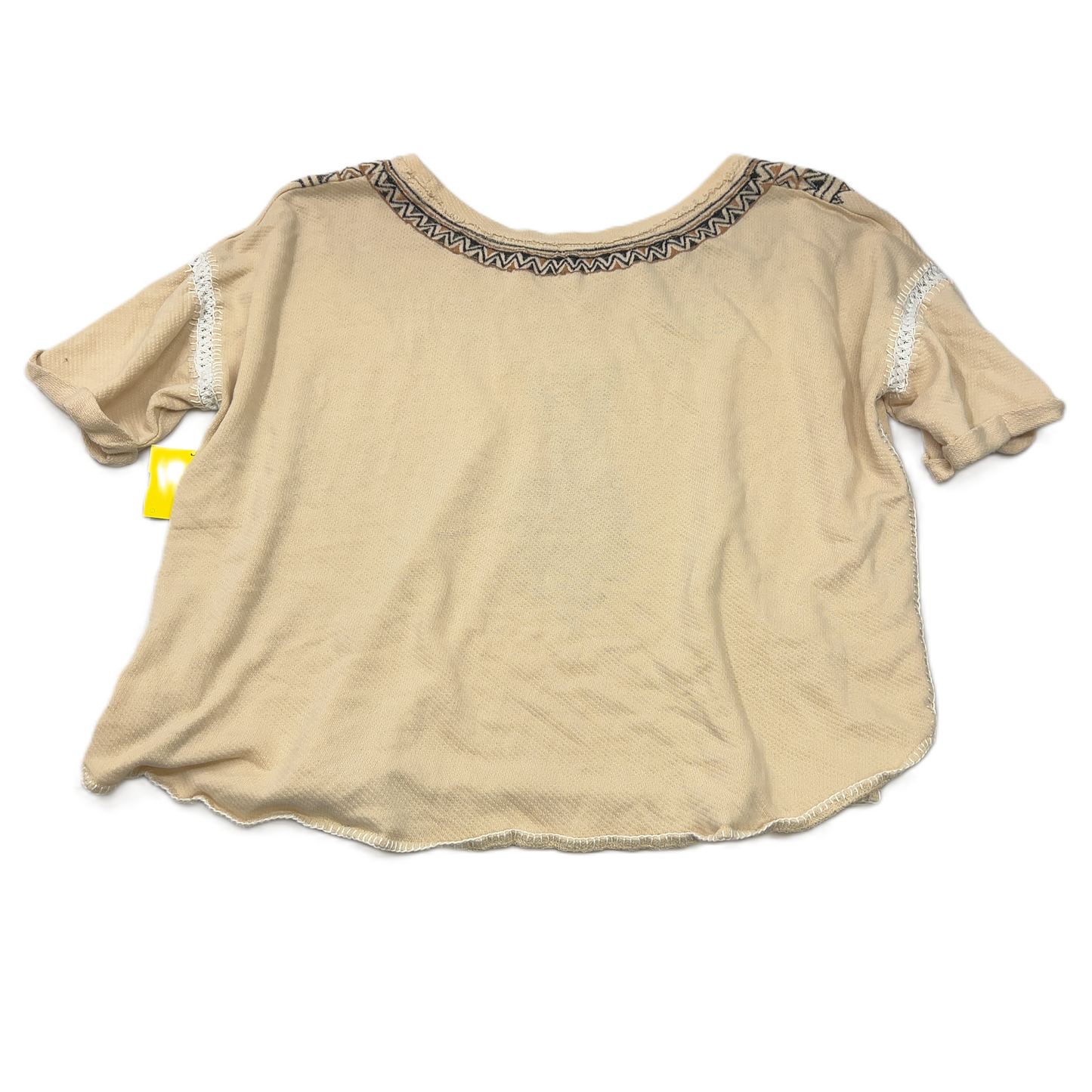 Beige  Top Short Sleeve By Free People  Size: M
