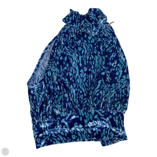Top Sleeveless By Free People In Blue, Size: S