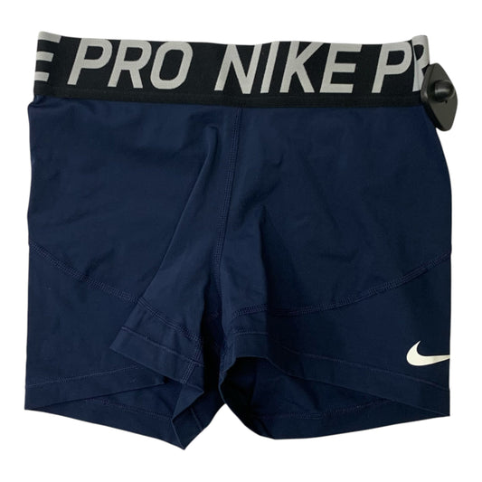 Athletic Shorts By Nike Apparel In Navy, Size: M