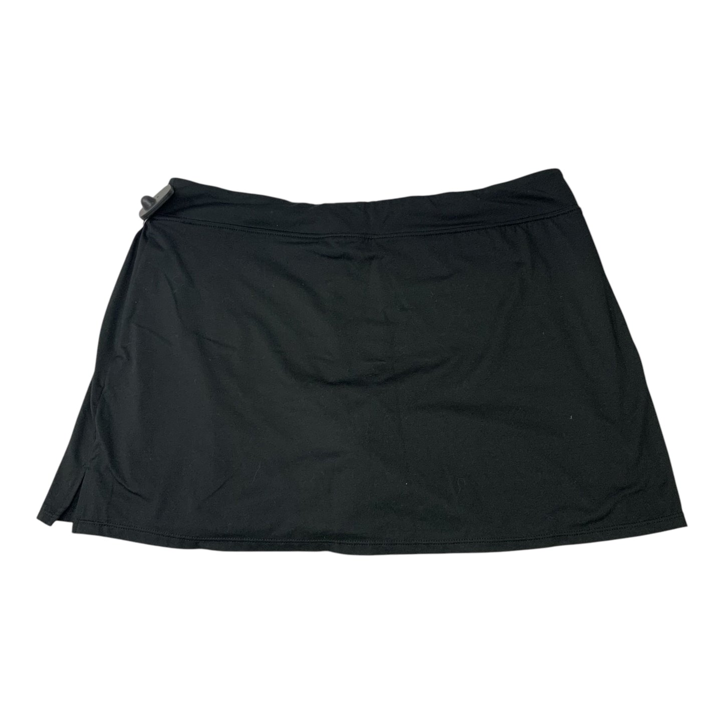 Athletic Skort By Tranquility In Black, Size: Xl