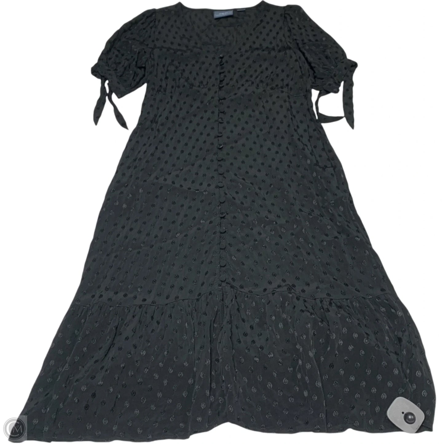 Dress Casual Midi By Maeve In Black, Size: S