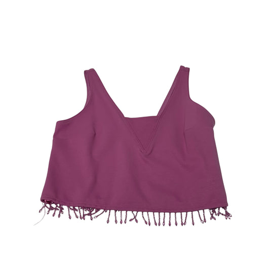 Top Sleeveless By Anthropologie In Pink, Size: L