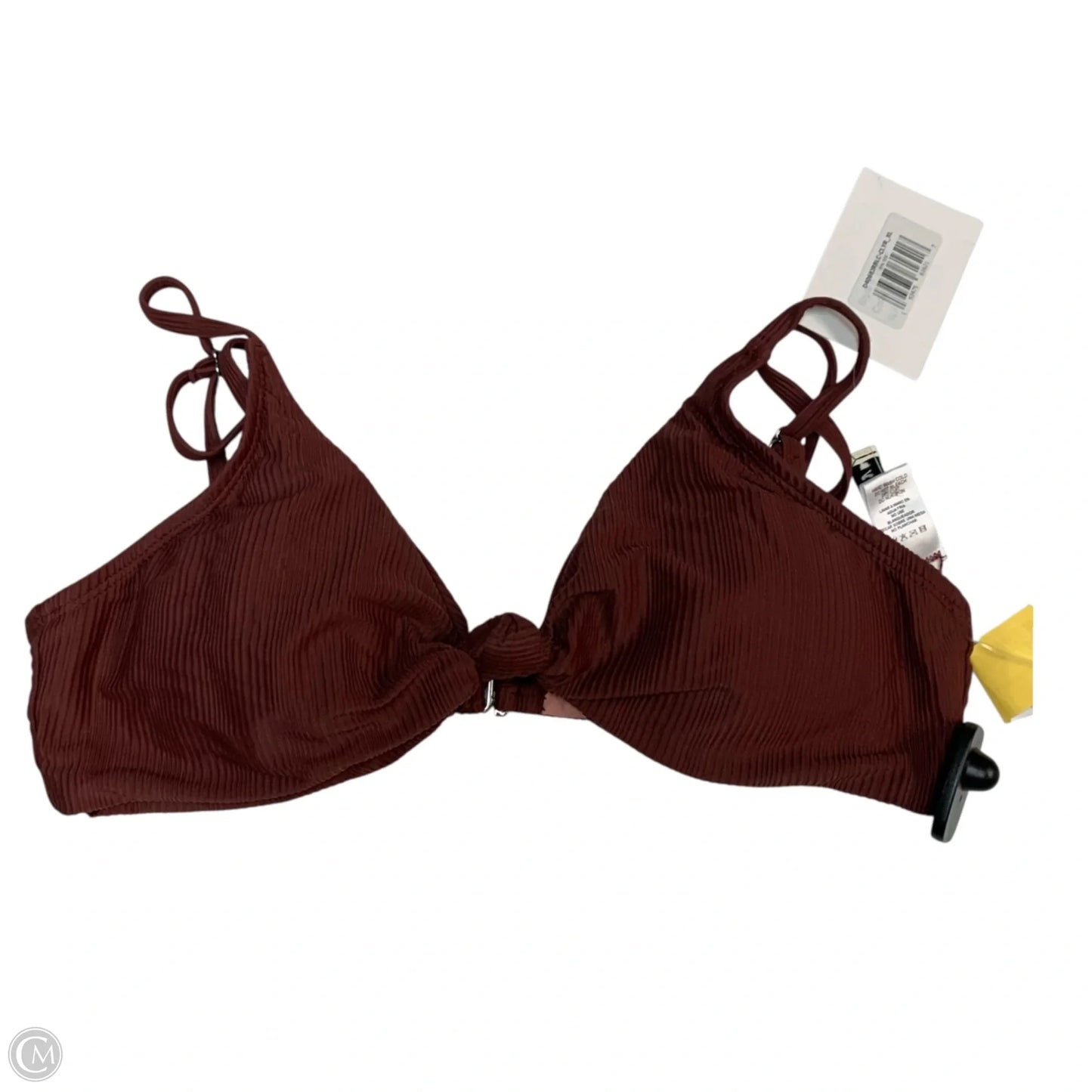 Swimsuit Top By Dippin Daisys In Brown, Size: Xl