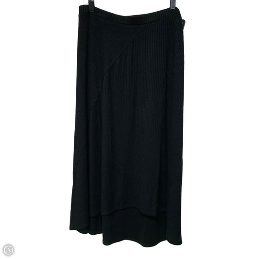 Skirt Midi By Nic + Zoe In Black, Size: M