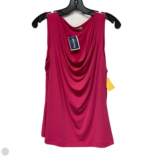 Top Sleeveless By Calvin Klein In Pink, Size: Xl