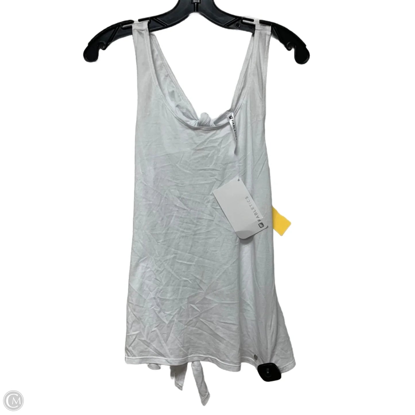 Athletic Tank Top By Fabletics In White, Size: M