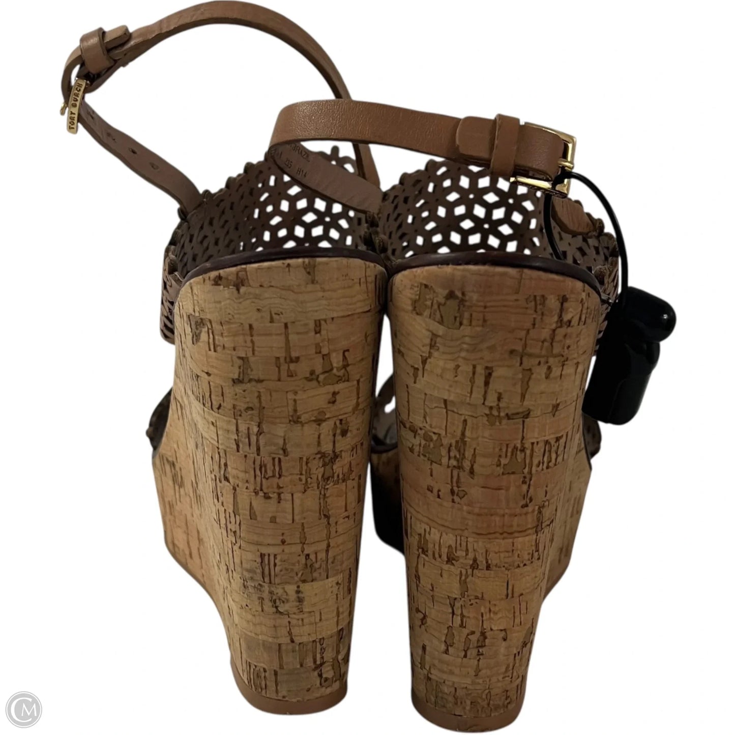 Sandals Designer By Tory Burch In Tan, Size: 8.5