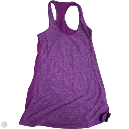 Athletic Tank Top By Lululemon In Purple, Size: S