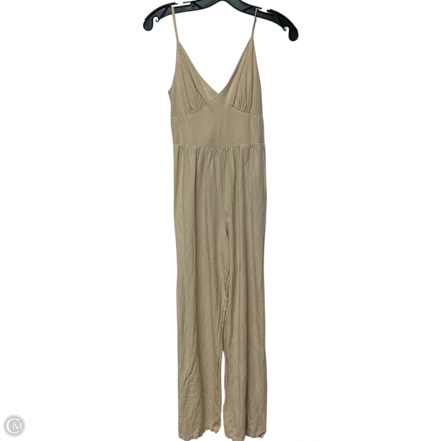 Jumpsuit By Japna In Tan, Size: S