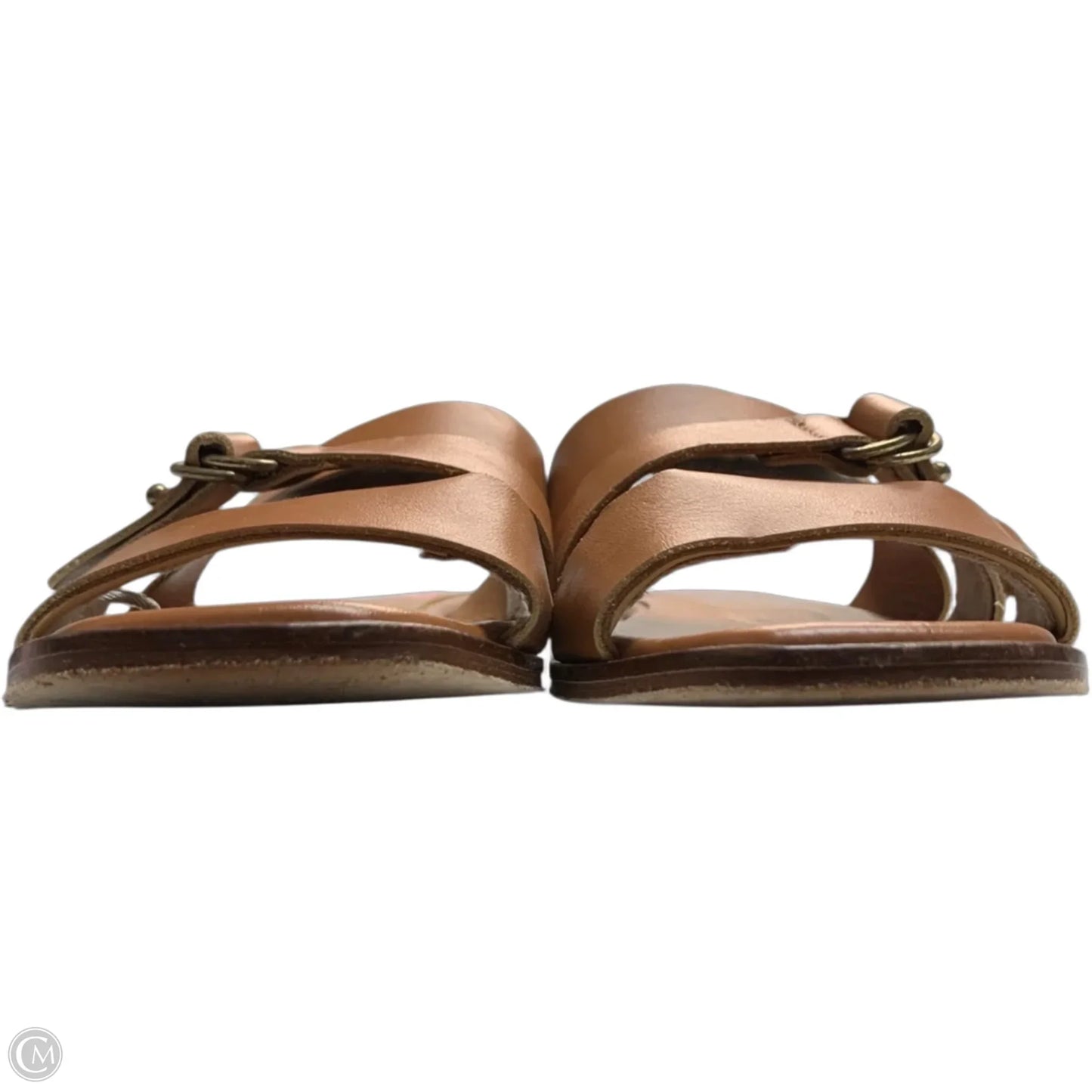 Sandals Flats By Anakai In Brown, Size: 7.5