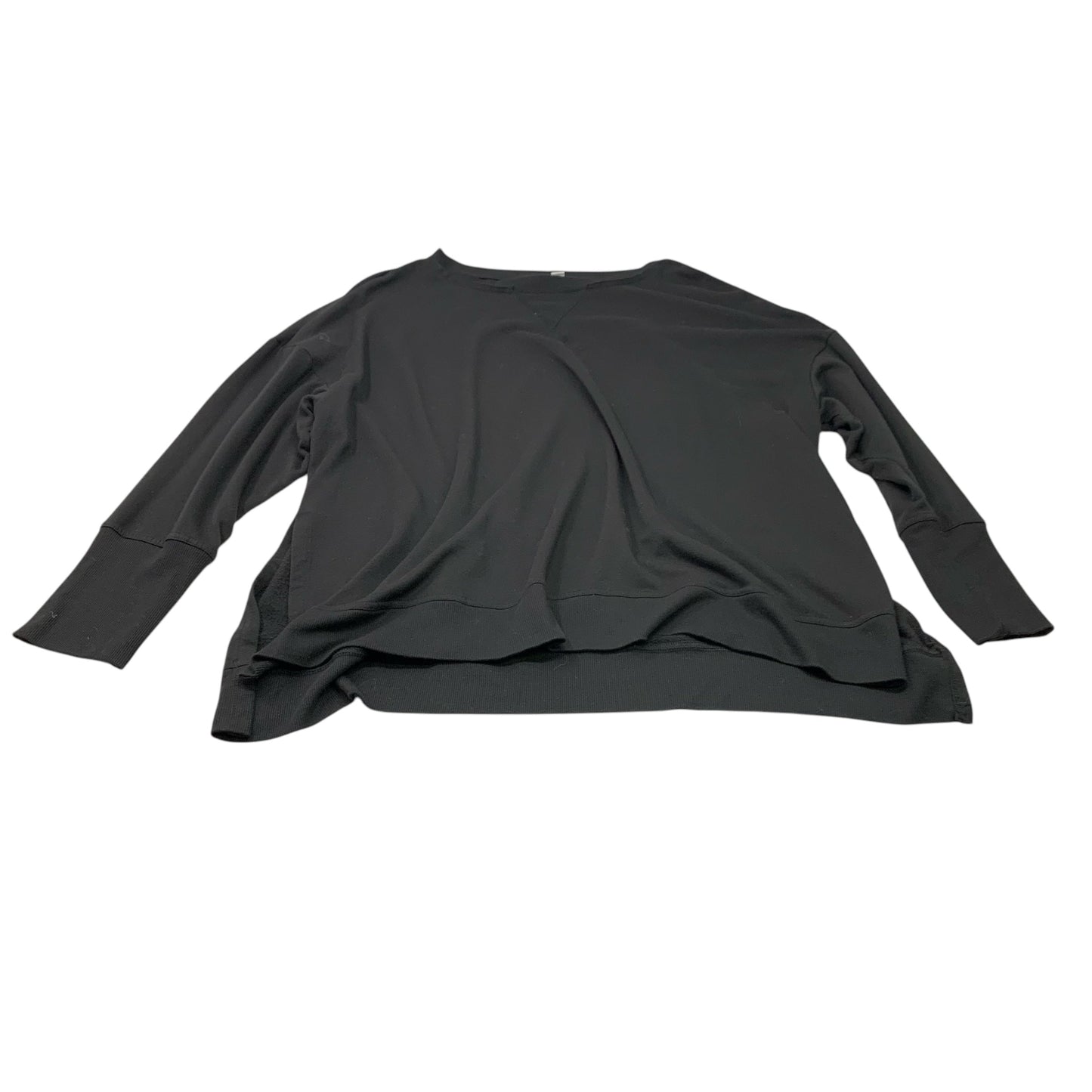 Top Long Sleeve By Cato In Black, Size: 3x