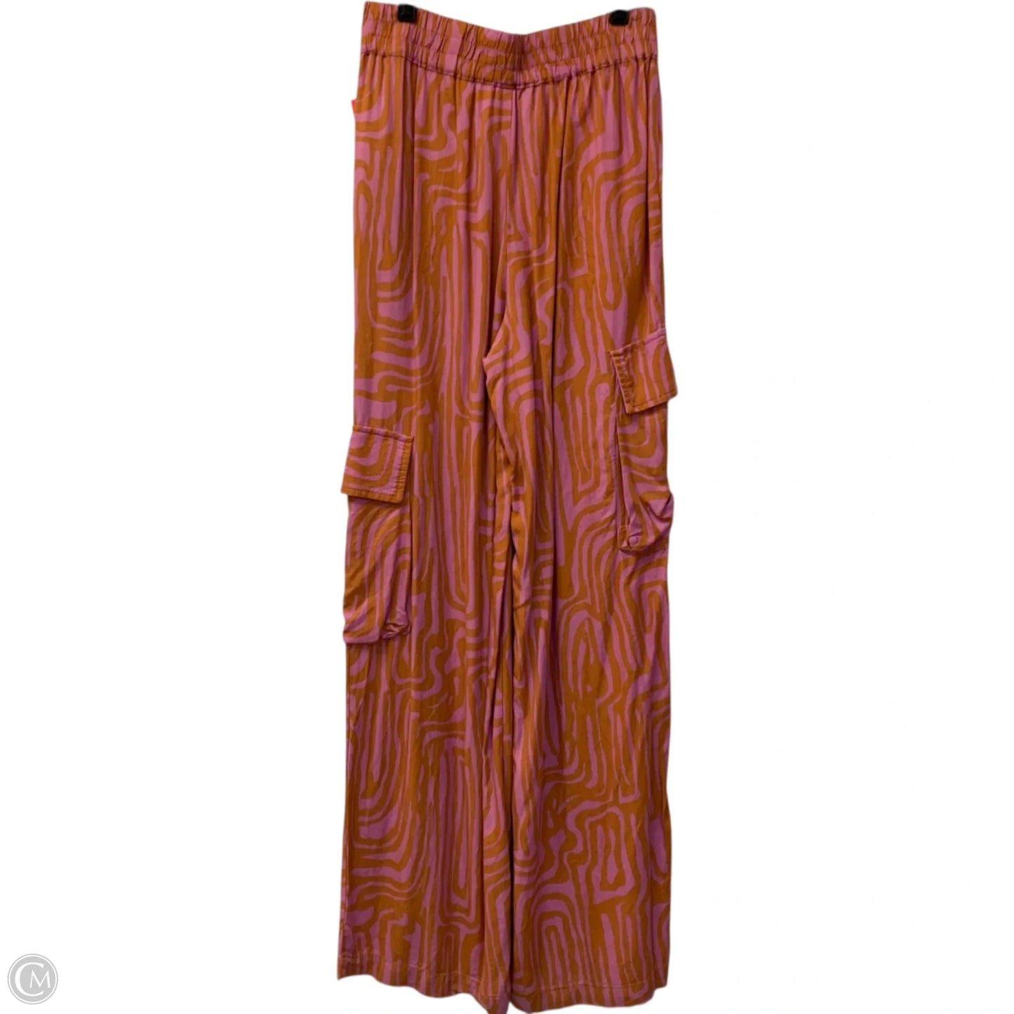 Pants Lounge By Urban Outfitters In Orange & Pink, Size: S