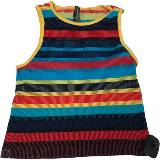 Top Sleeveless By Anthropologie In Multi-colored, Size: L