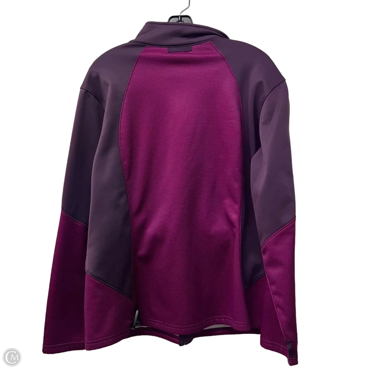Athletic Jacket By Eddie Bauer In Purple, Size: 2x