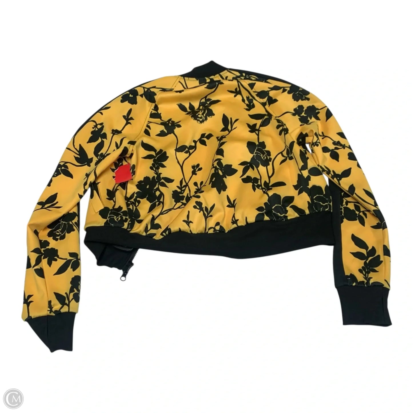 Jacket Other By pam and gela In Black & Yellow, Size: Xs