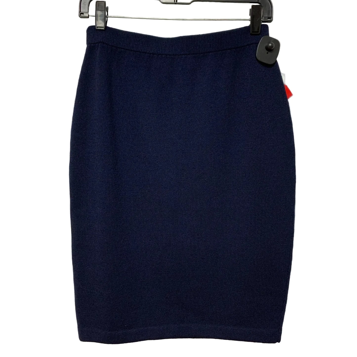 Skirt Luxury Designer By St John Collection In Navy, Size: S