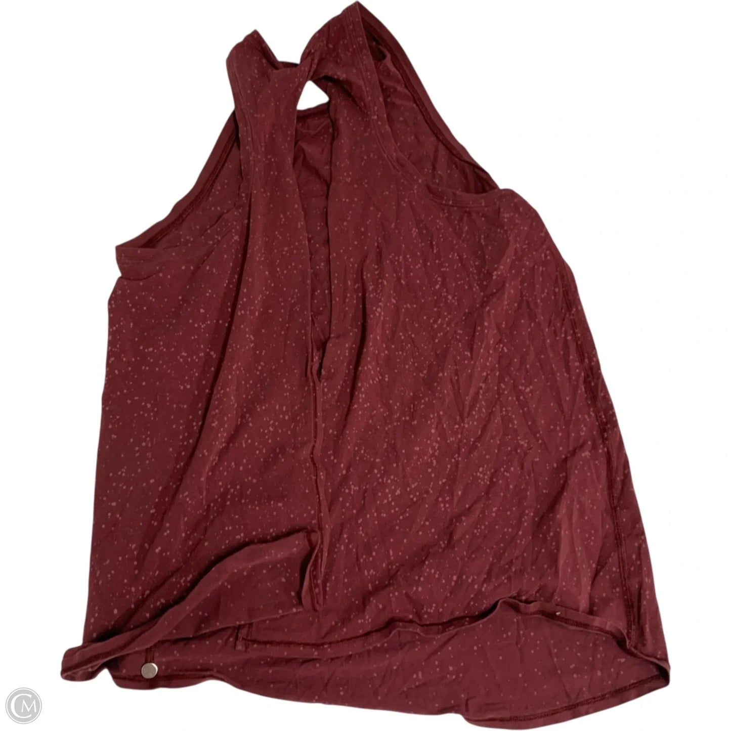 Athletic Tank Top By Lululemon In Red, Size: S