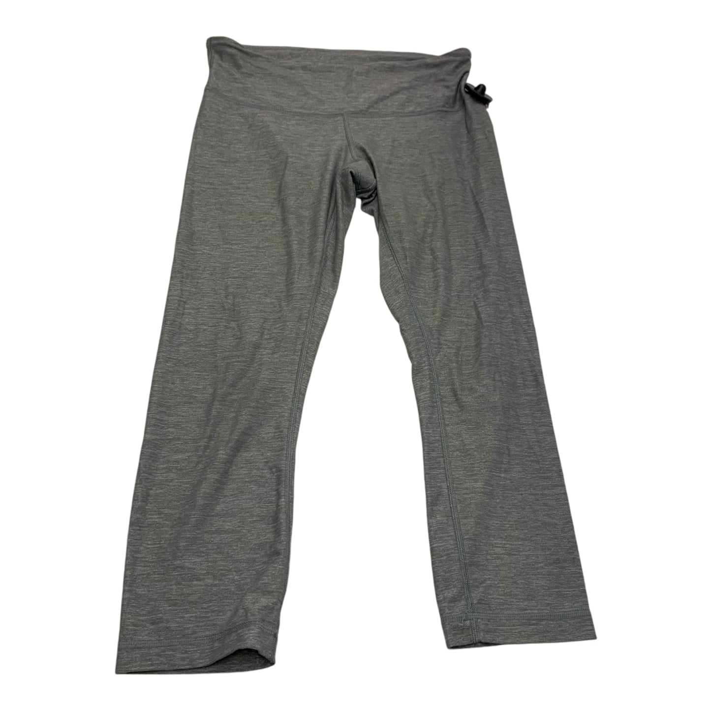 Athletic Capris By Lululemon In Grey, Size: S