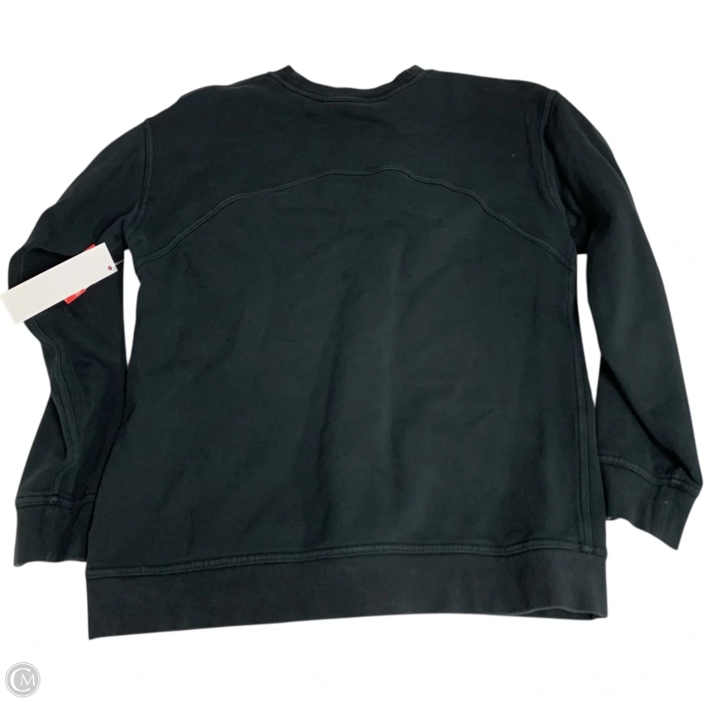Athletic Sweatshirt Crewneck By Lululemon In Black, Size: L
